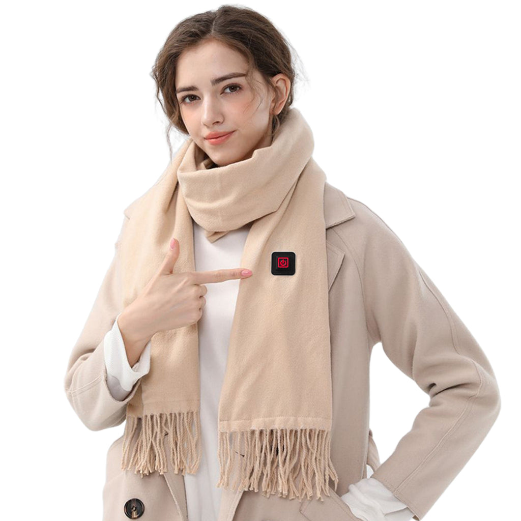 USB Heated Scarf with 3 Heat Levels