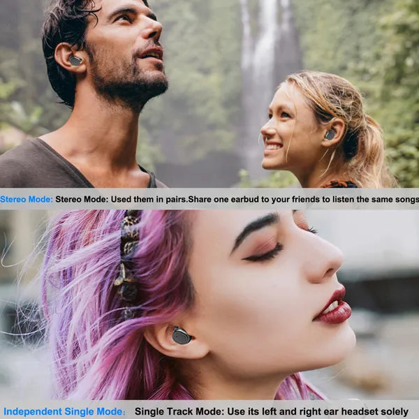 Touch-Control Noise-Cancelling Wireless Earbuds