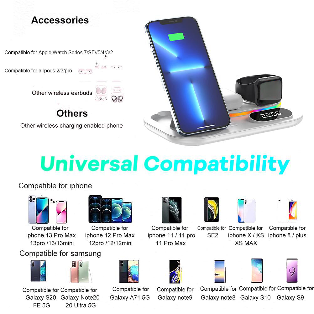 4-in-1 Wireless Charging Station