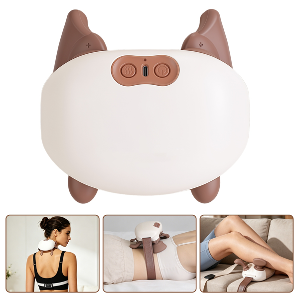 Cordless Neck and Shoulder Massager with Heat, 3 Modes