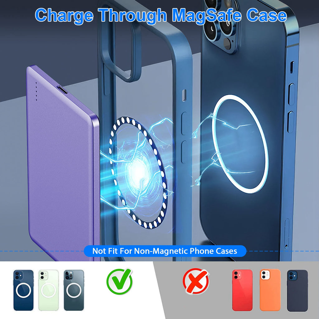 MagSafe Slim Wireless Power Bank, 5000mAh