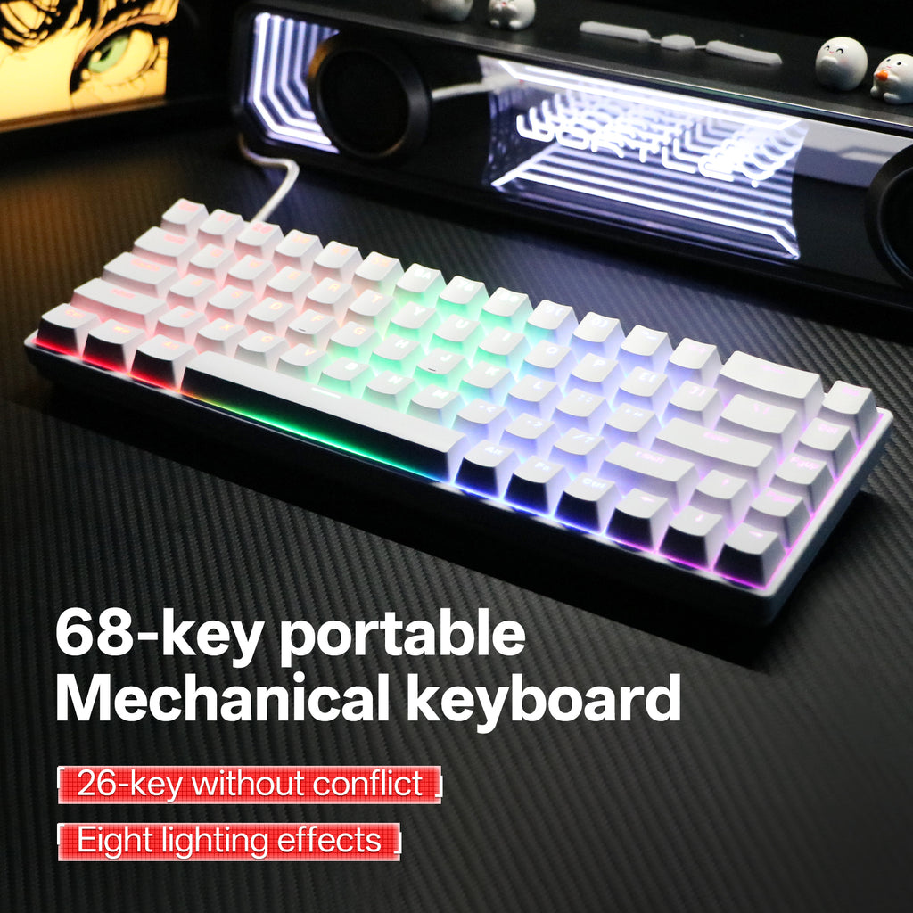 KL61 Mechanical Keyboard, 61-Key Compact