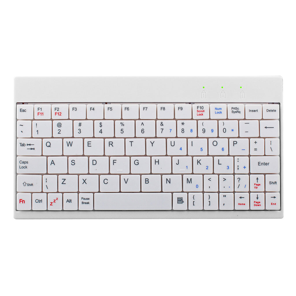 Mini 80-Key Wired Keyboard, Compact USB