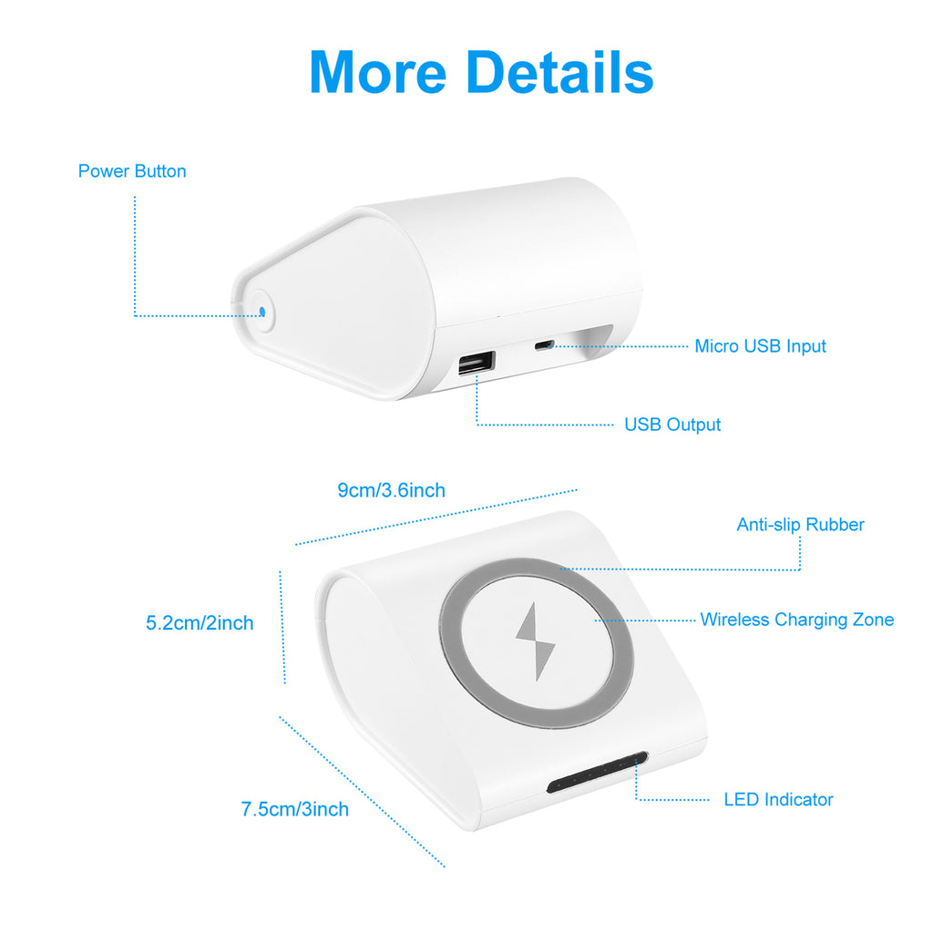 10400mAh Qi Wireless Charging Power Bank