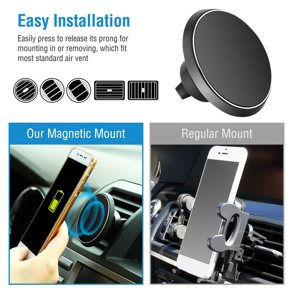 Magnetic Qi Wireless Car Charger