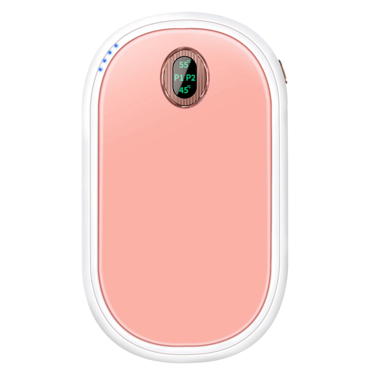 Rechargeable Hand Warmer and Power Bank, Double-Sided Heat
