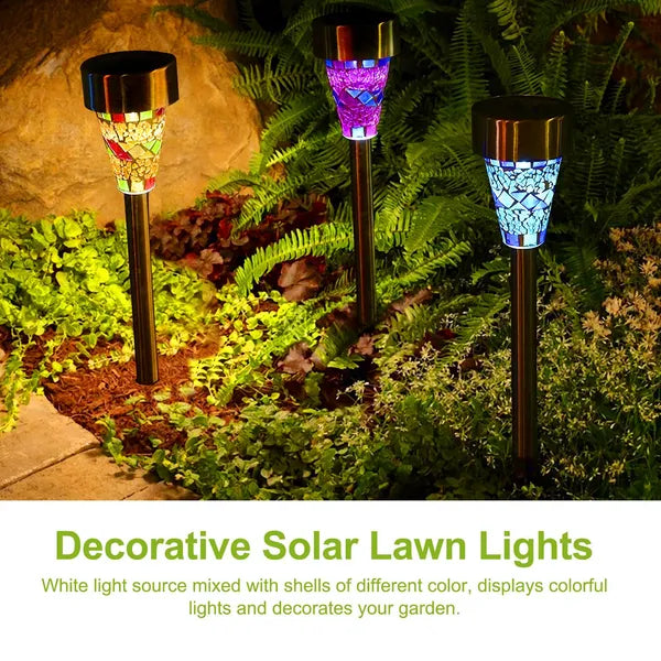 Solar Pathway Lights, 6-Pack Outdoor
