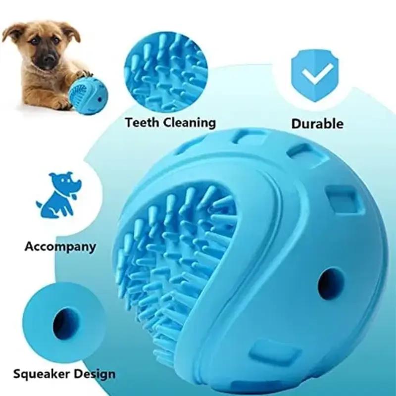 Dog Treat Ball Toy, Chew and Treat Dispenser