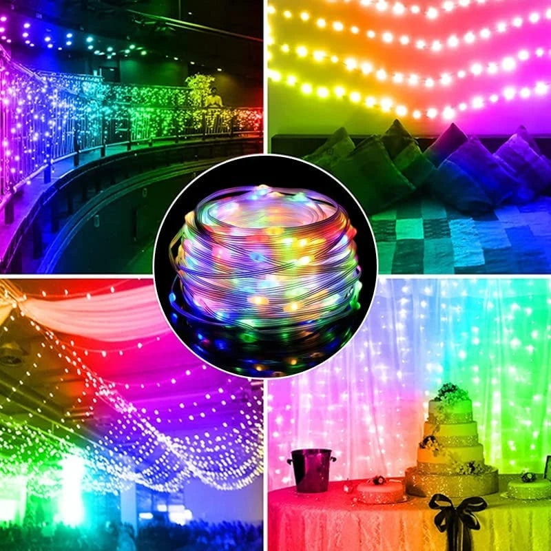 LED Rope Lights, RGB App & Remote