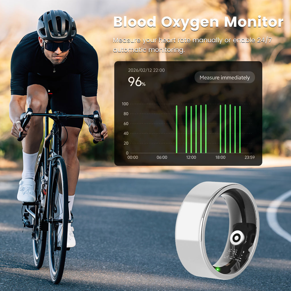 Smart Ring Health Tracker, Sleep & Heart Rate