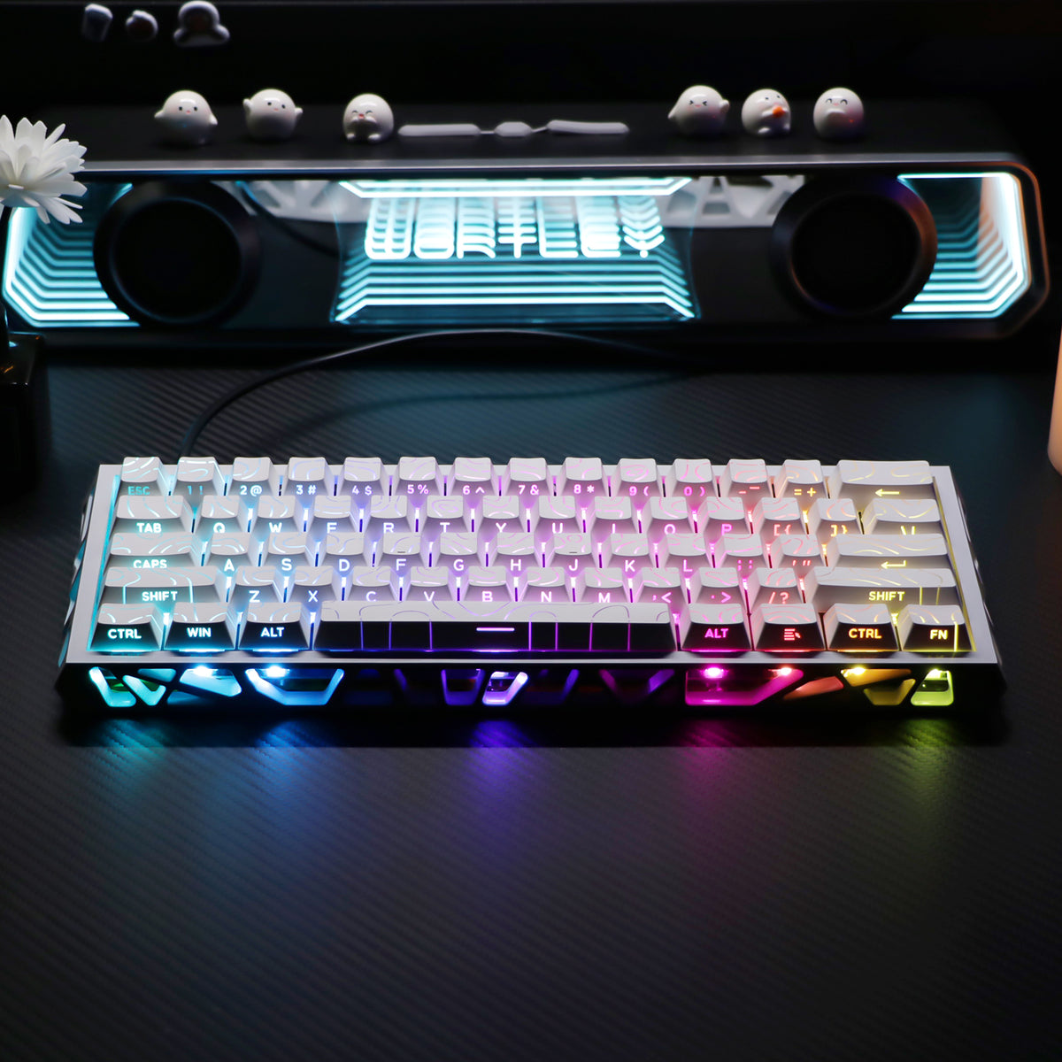 NC61 Magnetic-Switch Mechanical Keyboard, 61-Key
