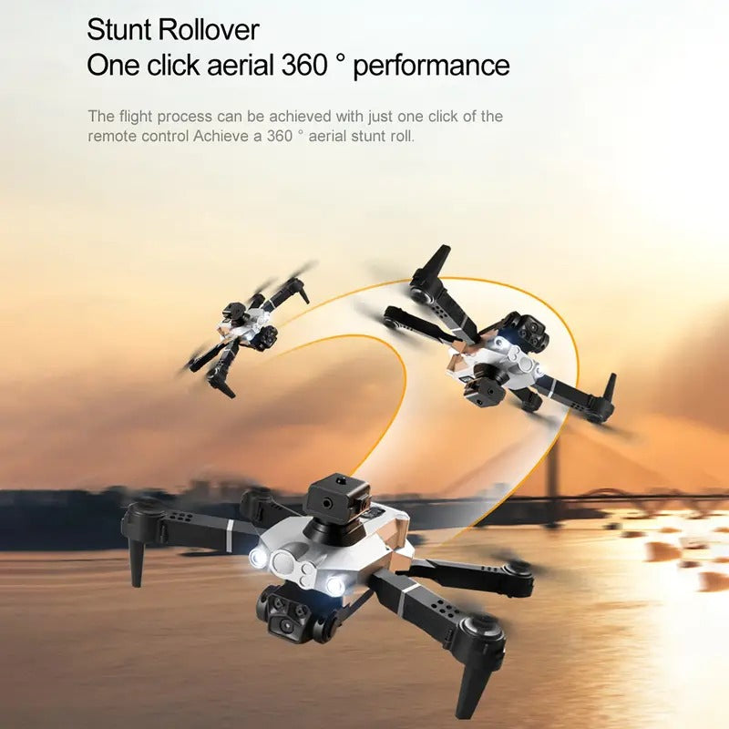 Obstacle-Avoidance Dual-Camera Drone, Foldable with Optical Flow