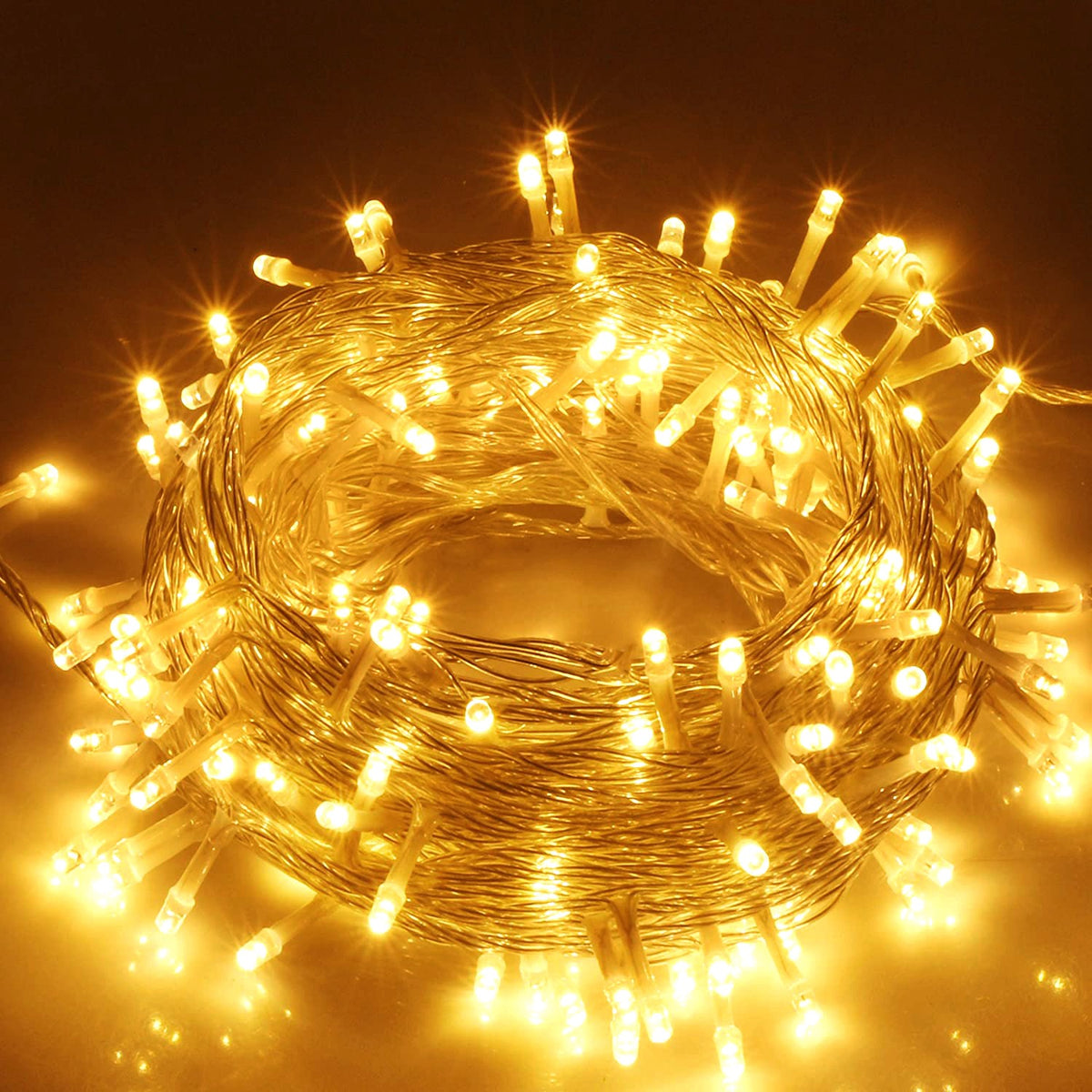 LED Curtain String Lights, 300 LED Remote