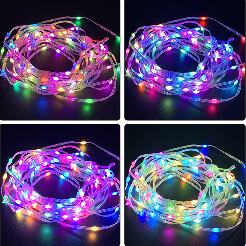 LED Rope Lights, RGB App & Remote