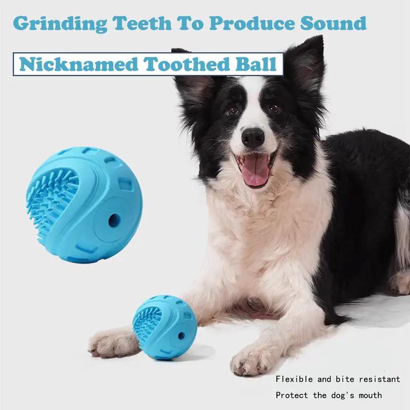 Dog Treat Ball Toy, Chew and Treat Dispenser