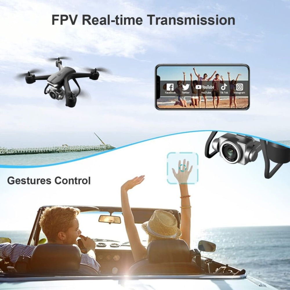 V14 Professional Drone, 1080P Dual Camera FPV