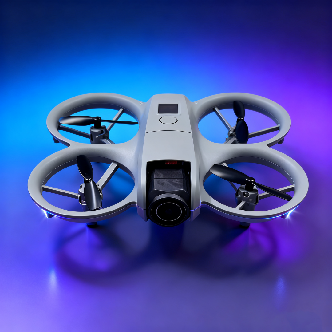 Foldable Mini Drone with Dual 480p Cameras