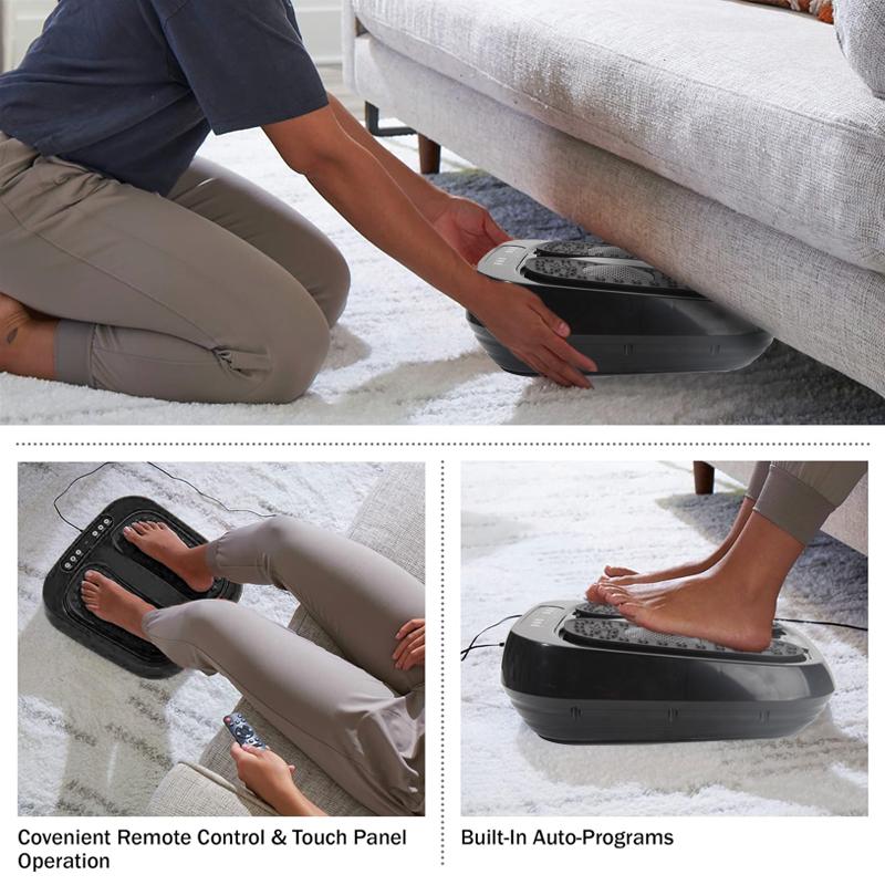 Vibrating Foot Massager with Remote and Auto Programs