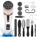 Electric Callus Remover with Vacuum, 17-Piece Kit