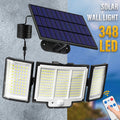 348-LED Solar Motion Sensor Light with Remote