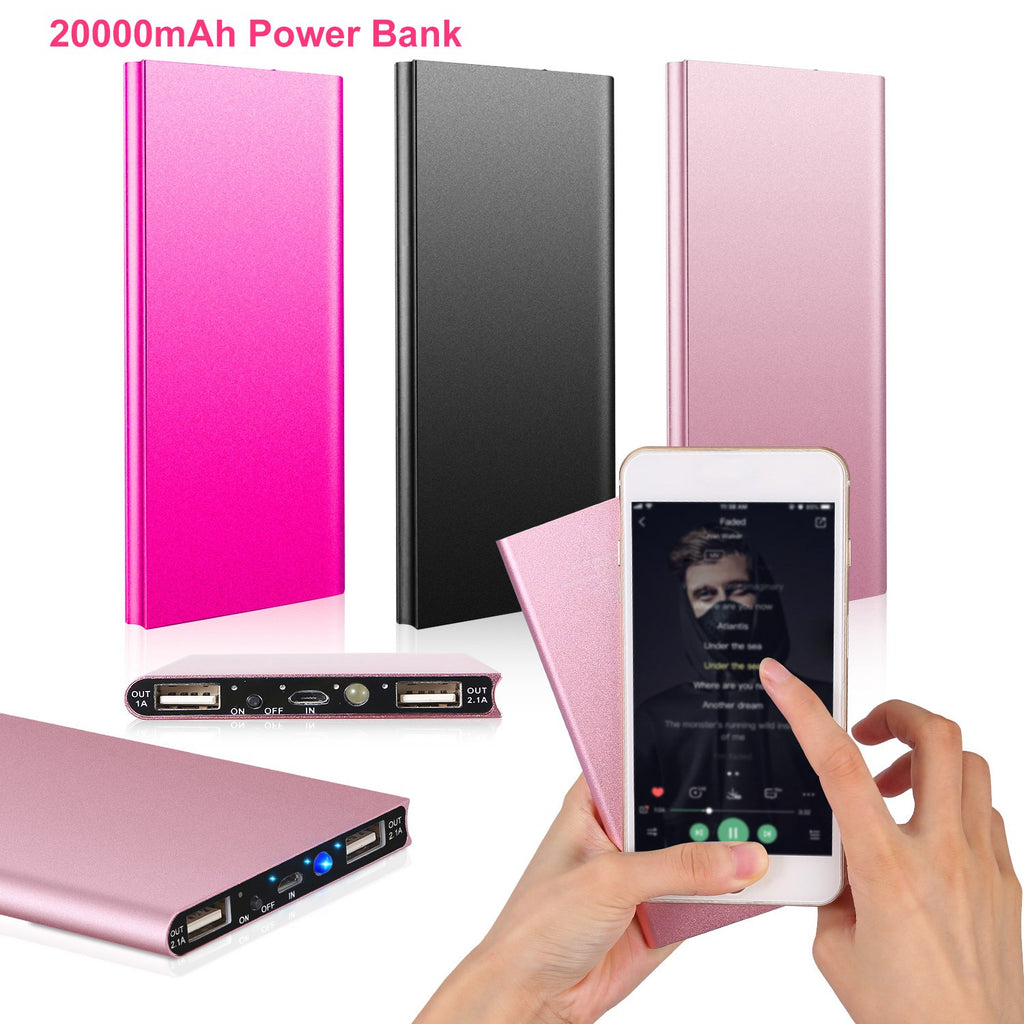 20000mAh Ultra-Thin Power Bank