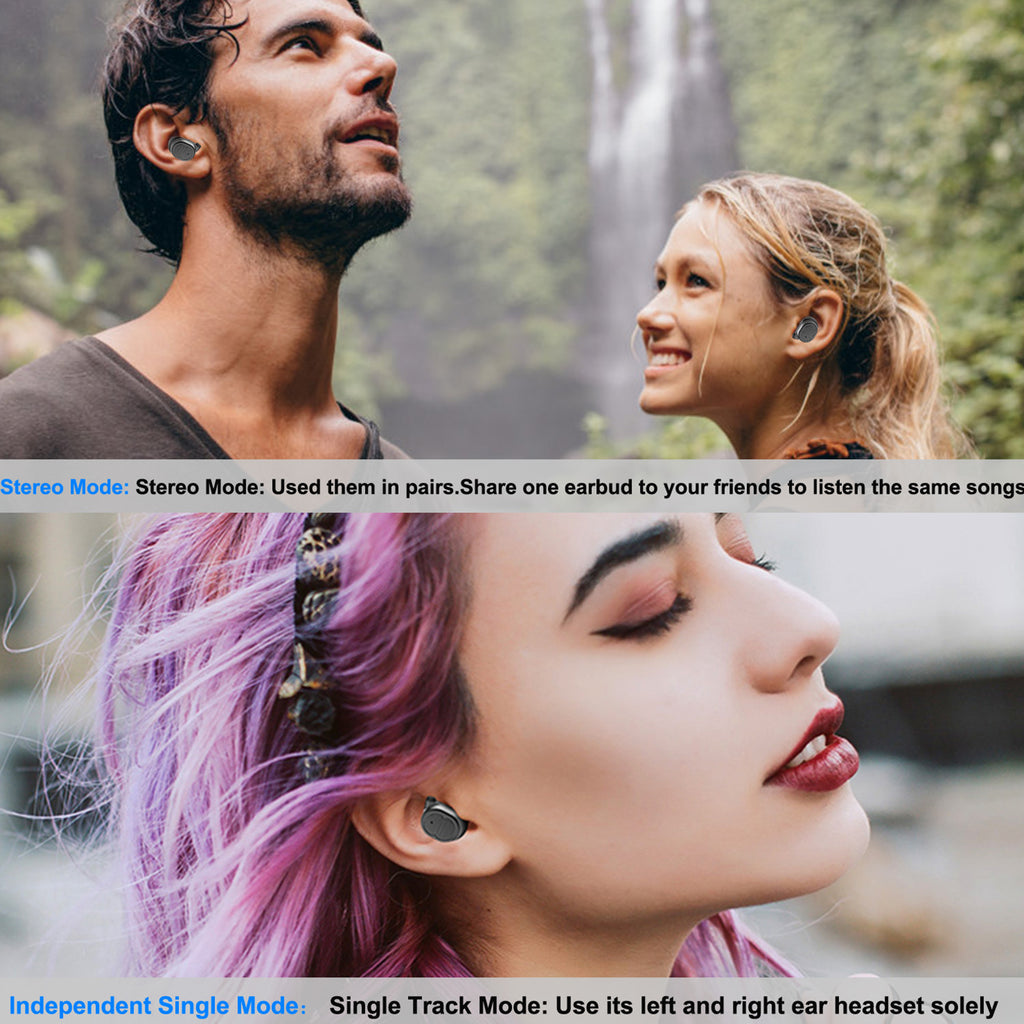 TWS 5.0 Earbuds, IPX4 Touch In-Ear
