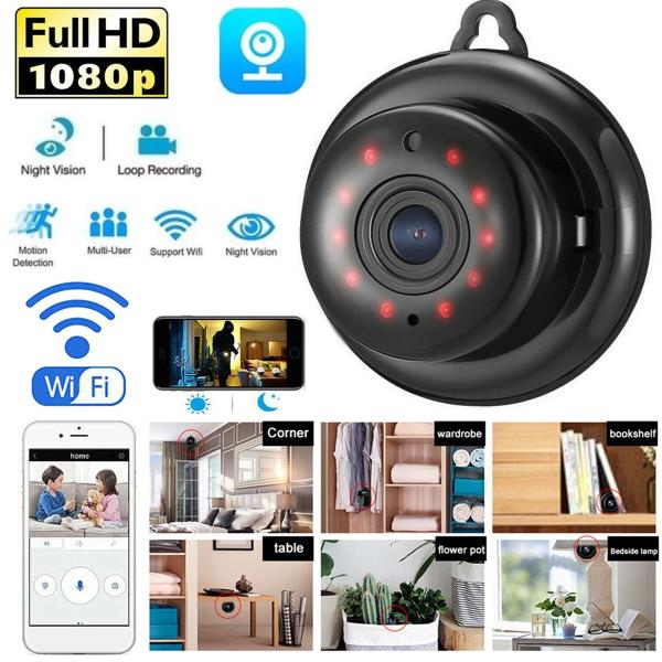 1080P Outdoor WiFi Camera, Weatherproof Night Vision