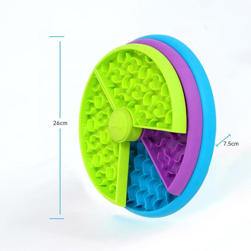 3-in-1 Rotating Dog Puzzle Feeder