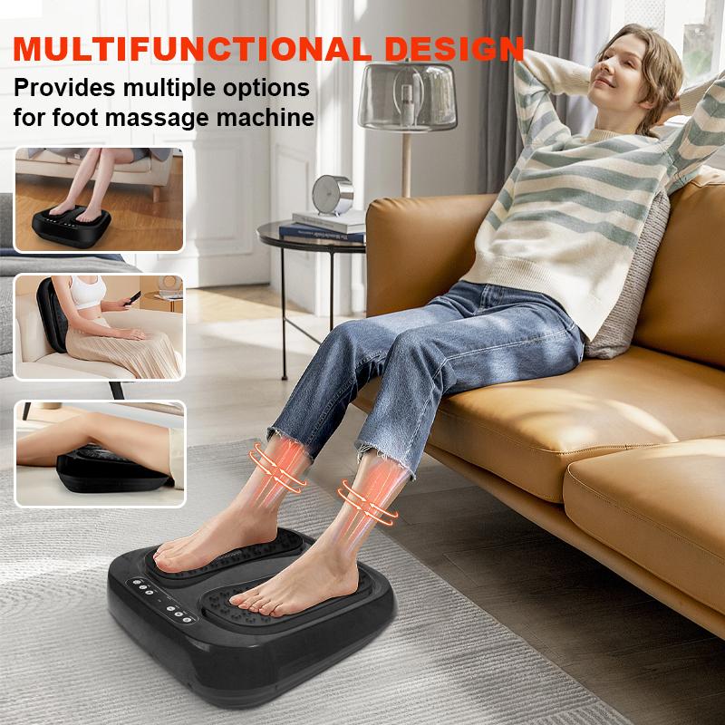 Vibrating Foot Massager with Remote and Auto Programs