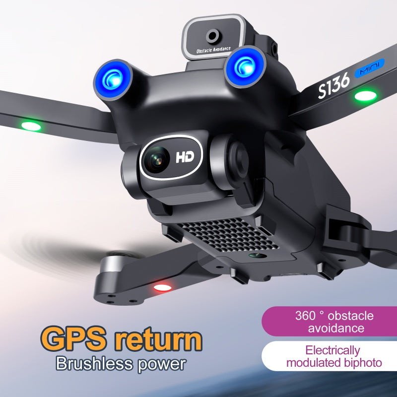 S136 GPS Drone, Dual Camera Return-to-Home