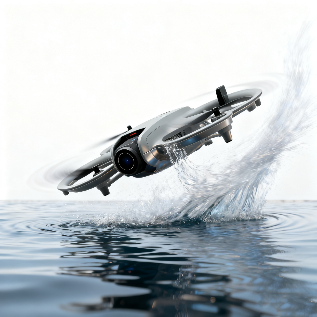 Foldable Mini Drone with Dual 480p Cameras
