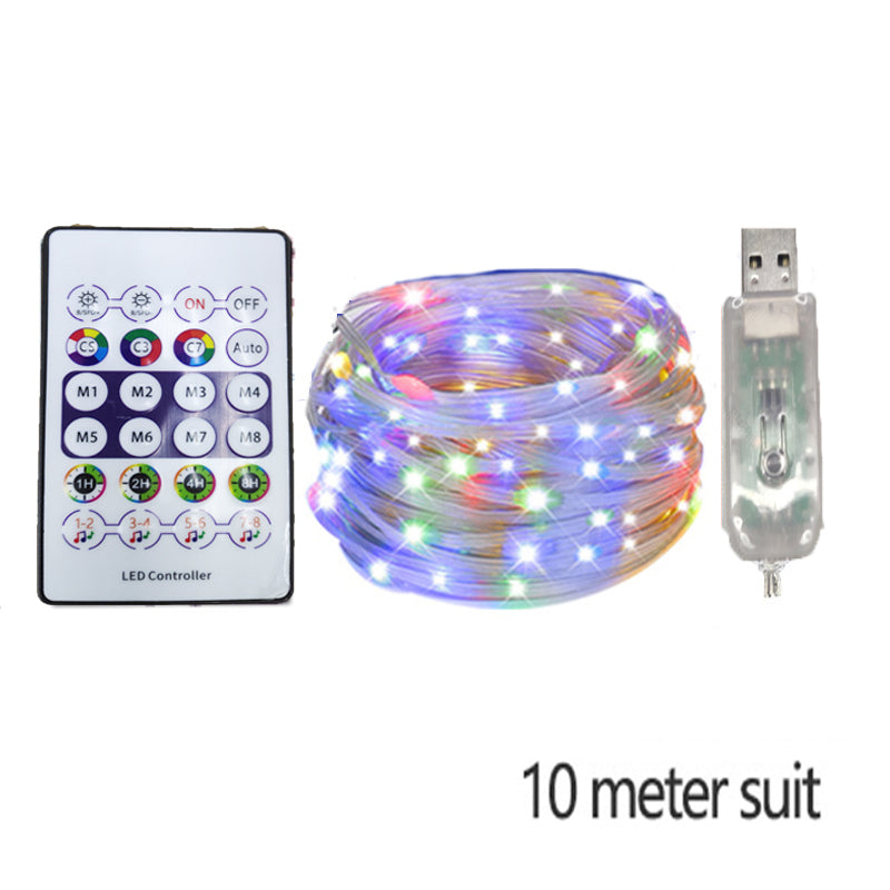 LED Rope Lights, RGB App & Remote