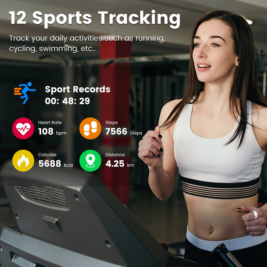 Smart Ring Health Tracker, Sleep & Heart Rate