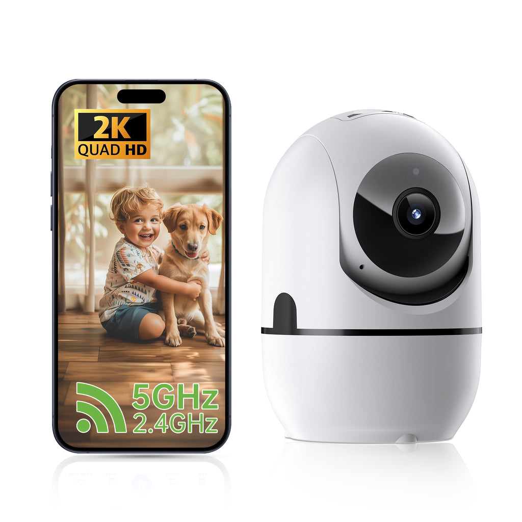 2-Way Audio PTZ WiFi Security Camera