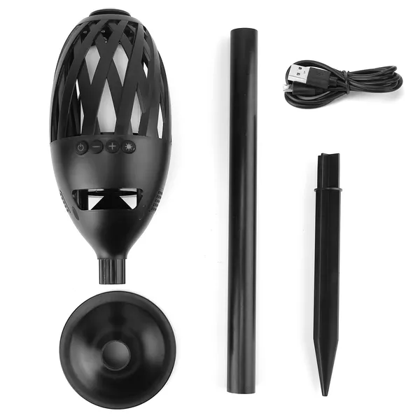 LED Flame Torch Bluetooth Speaker, Waterproof