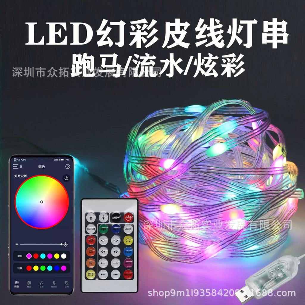 LED Rope Lights, RGB App & Remote