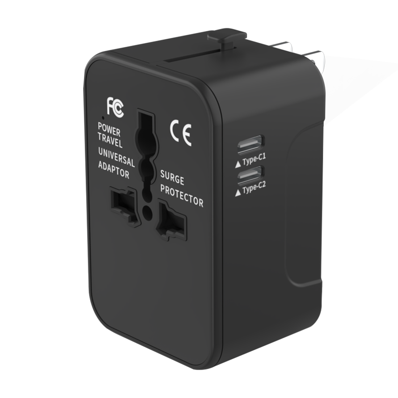 Worldwide Travel Adapter, All-in-One