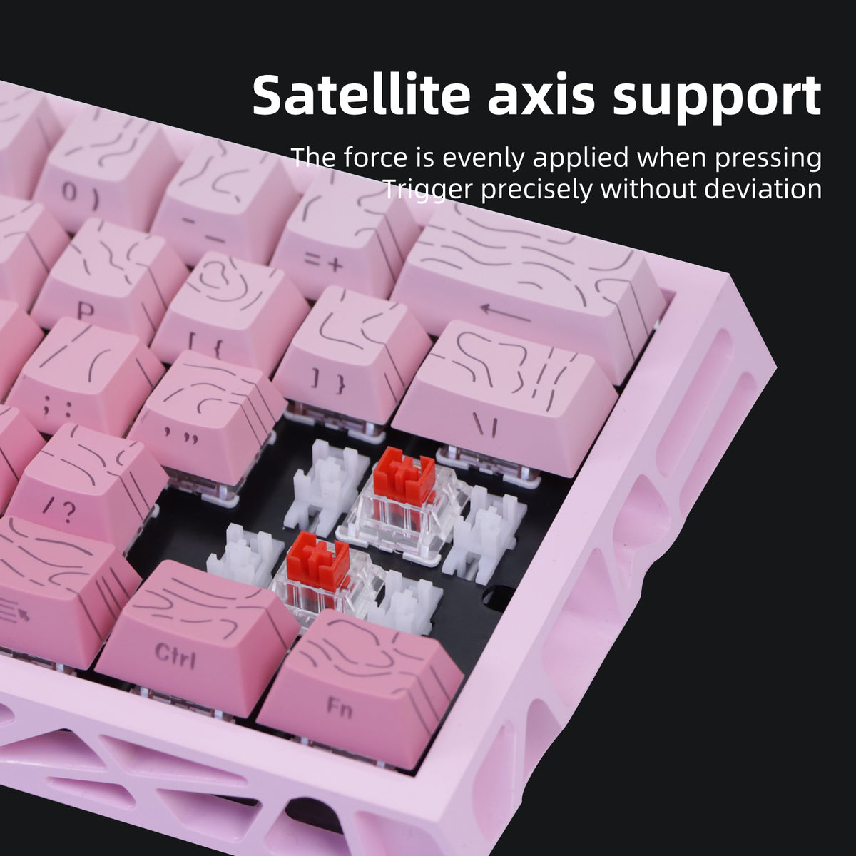 NC61 Magnetic-Switch Mechanical Keyboard, 61-Key