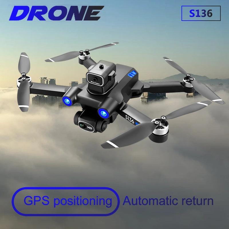 S136 GPS Drone, Dual Camera Return-to-Home