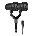 Dual-Head Snowflake Christmas Projector Light