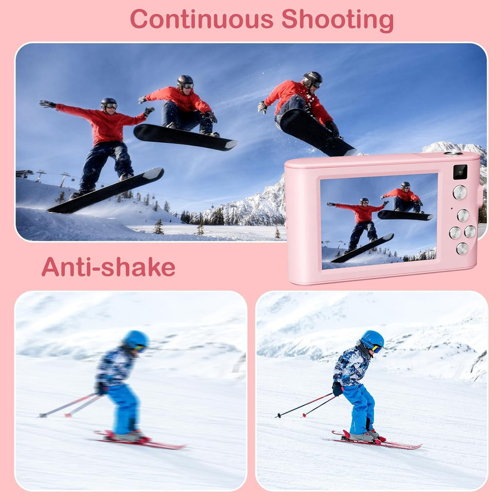 Kids Digital Camera with 32GB Card