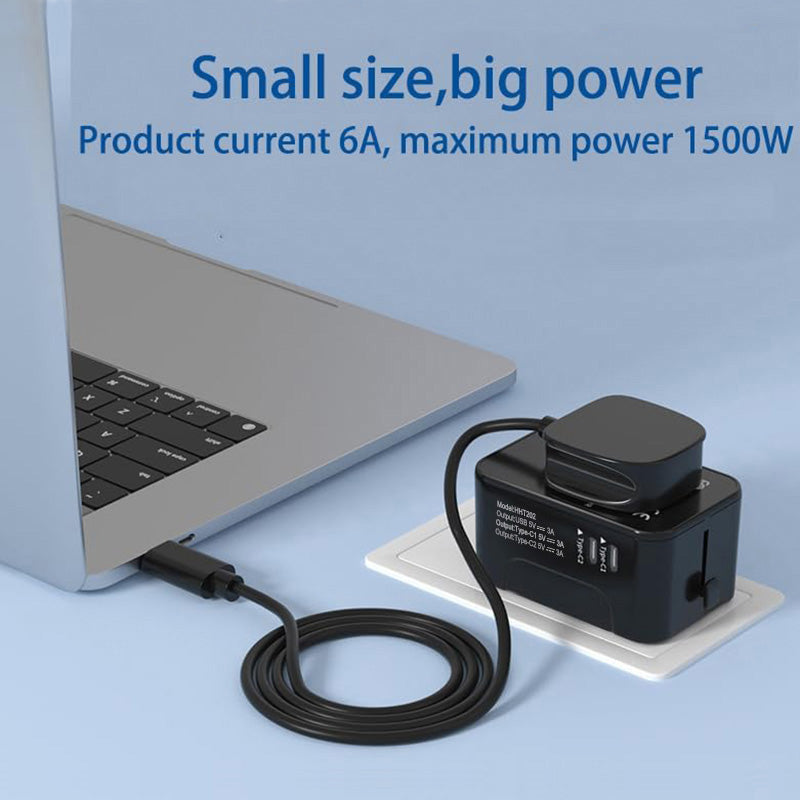 Worldwide Travel Adapter, All-in-One