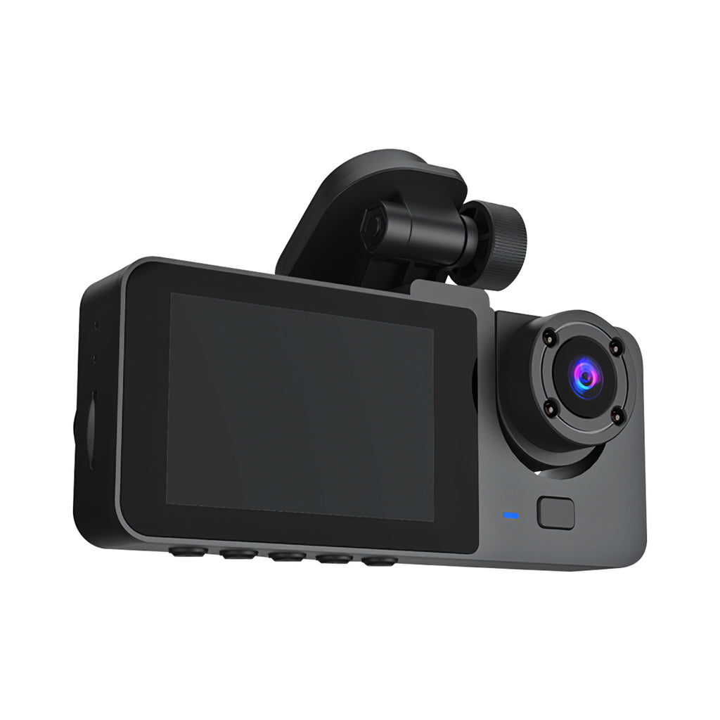 3 Channel Dash Cam, Front, Inside and Rear