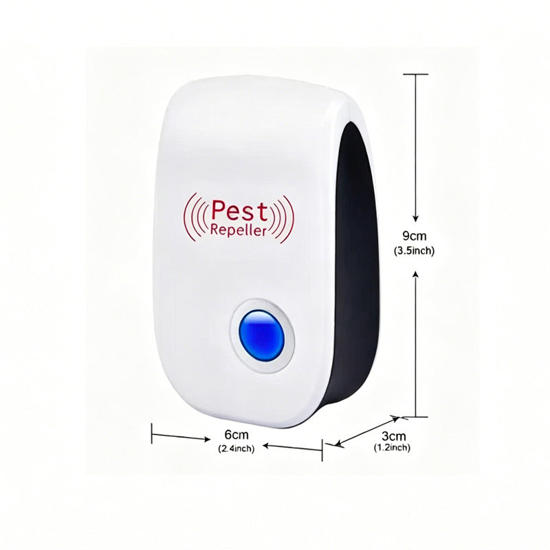 Ultrasonic Pest Repeller, 6-Pack Plug-In