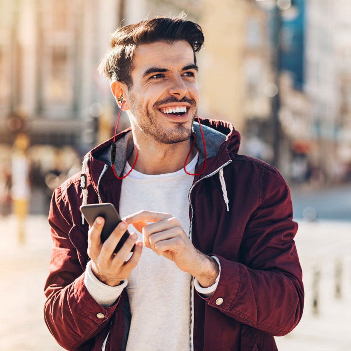 Sport Wireless In-Ear Headphones, Secure Fit