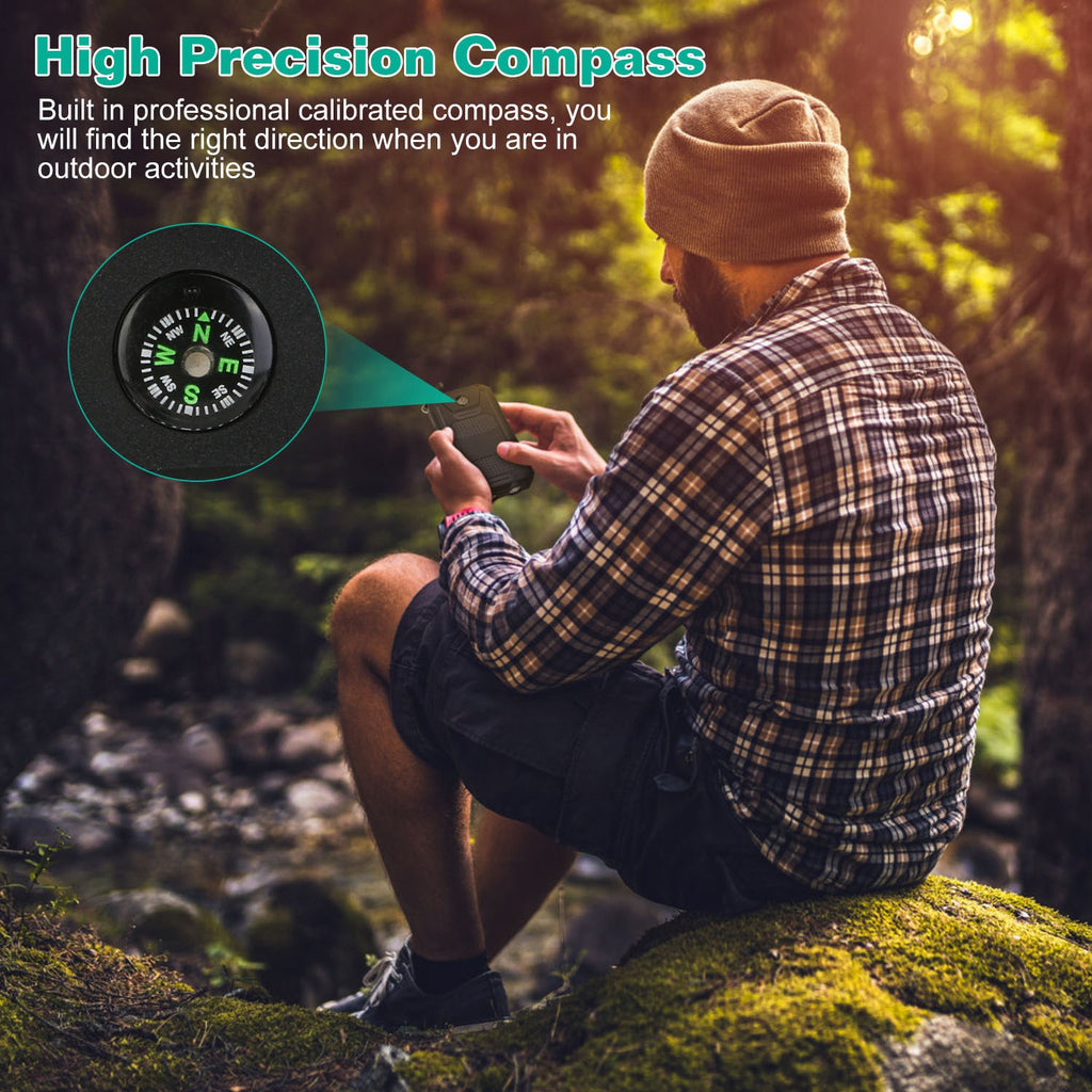 Solar Power Bank, Dual USB Outdoor
