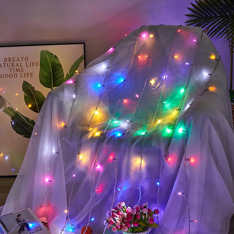 Multicolor LED Ice Bar String Lights, 10m