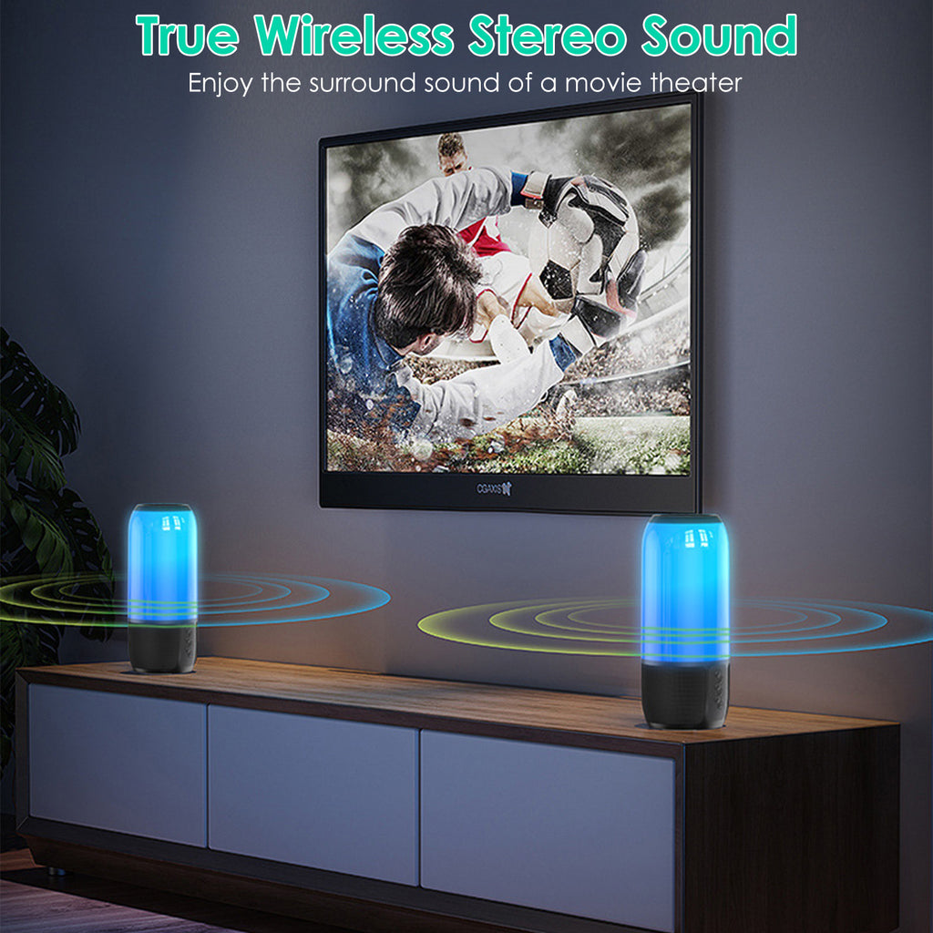 Portable Loud Stereo Speaker, Wireless