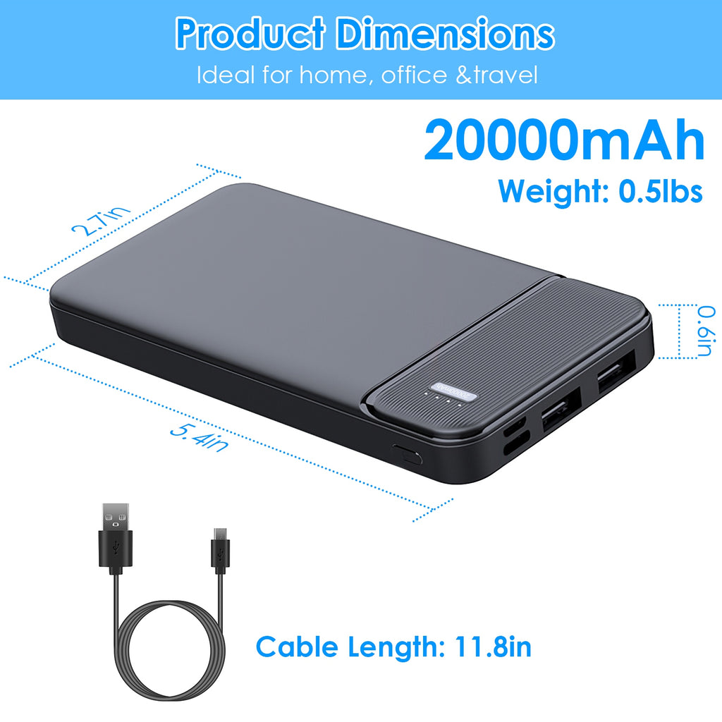 30000mAh Fast-Charging Power Bank