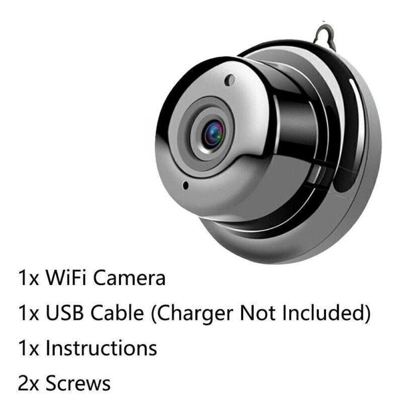 1080P Outdoor WiFi Camera, Weatherproof Night Vision